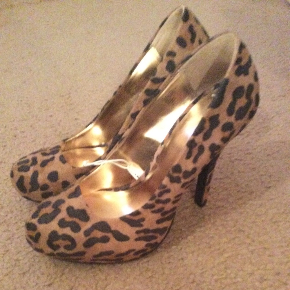 Leopard Print Heels